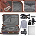 3 Piece Travel Suitcase Set with TSA Lock